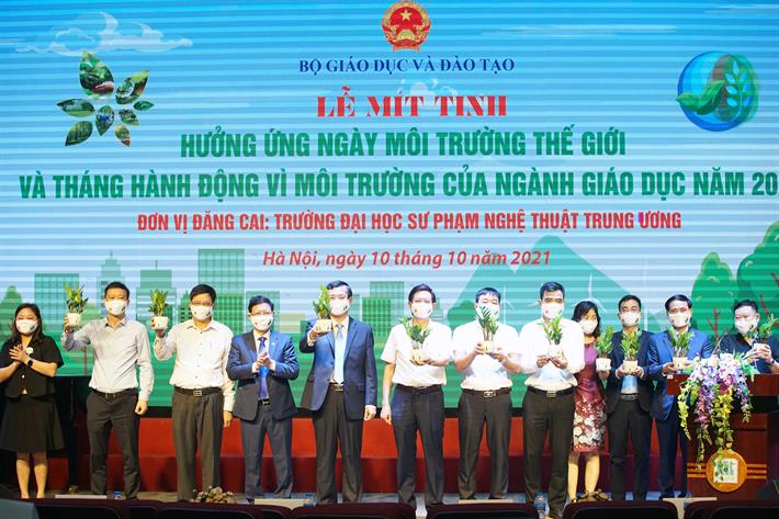 Ngành Giáo dục phát động Tháng hành động vì môi trường năm 2021