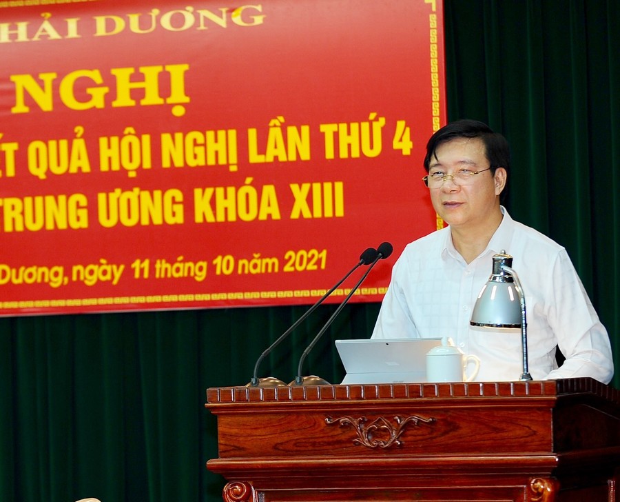 Hải Dương Chủ động, linh hoạt thực hiện tốt Nghị quyết Trung ương 4 khóa XIII