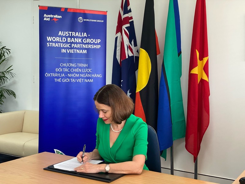 Australia và Nhóm Ngân hàng Thế giới hỗ trợ Việt Nam thúc đẩy chương trình phát triển