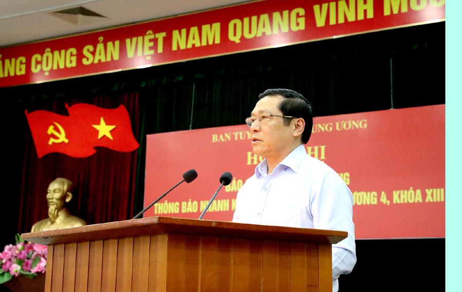 Ban Tuyên giáo Trung ương thông báo nhanh kết quả nổi bật Hội nghị Trung ương 4 khóa XIII