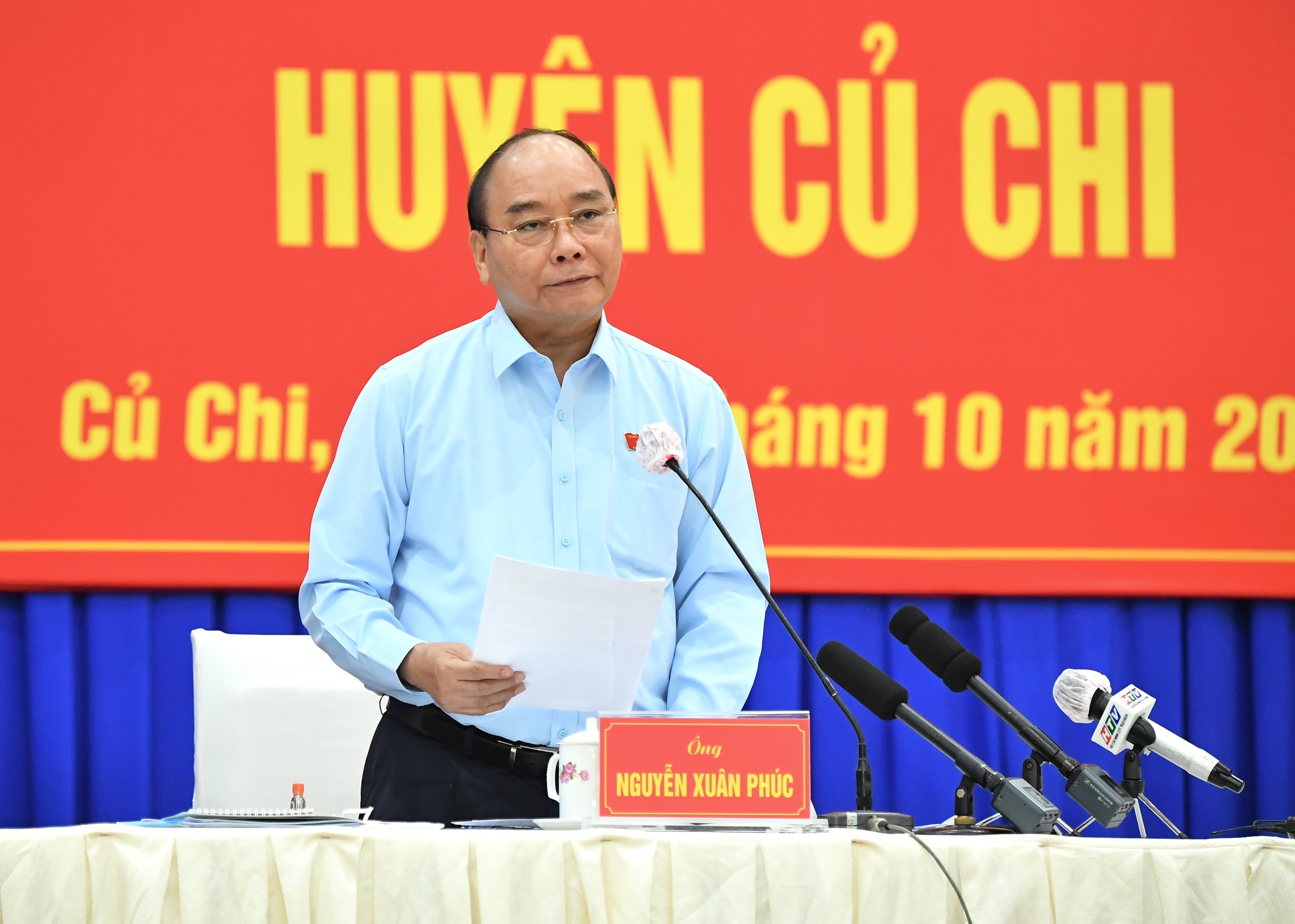 Chủ tịch nước Nguyễn Xuân Phúc Huyện Củ Chi không được để lỡ cơ hội phát triển