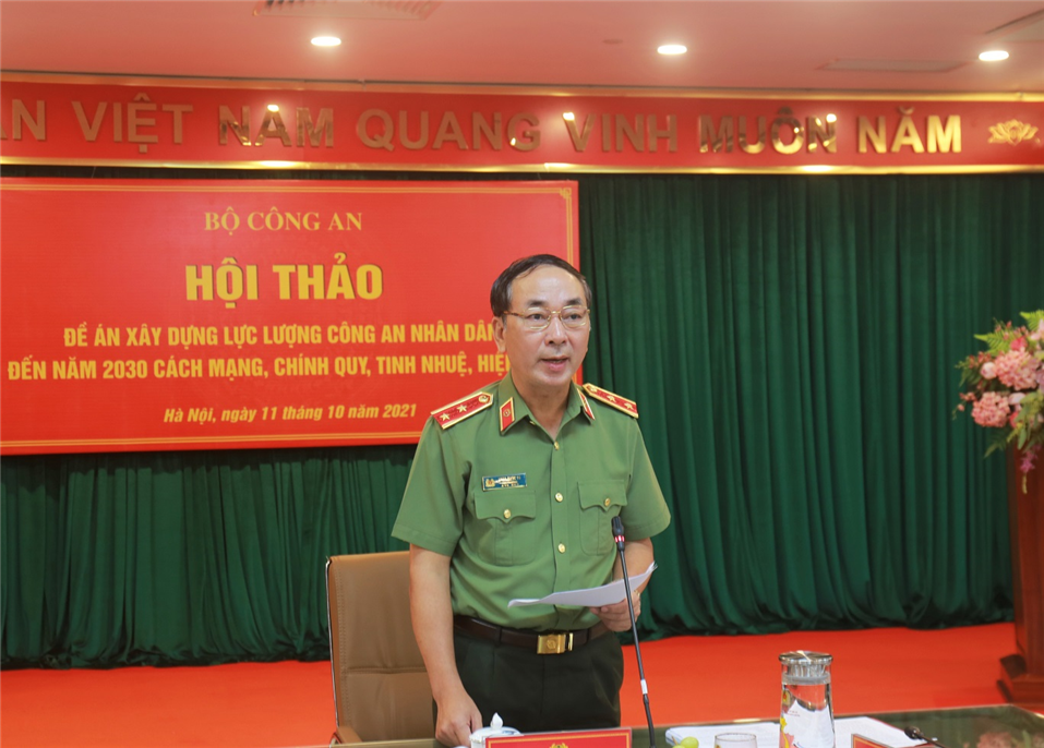 Xây dựng lực lượng Công an nhân dân đến năm 2030 cách mạng, chính quy, tinh nhuệ, hiện đại