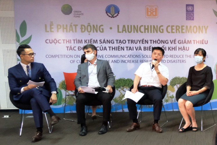 Tìm kiếm sáng tạo truyền thông về giảm thiểu tác động của thiên tai và biến đổi khí hậu