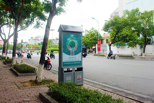 Hà Nội Sử dụng thùng rác công nghệ, nâng cao ý thức bảo vệ môi trường
