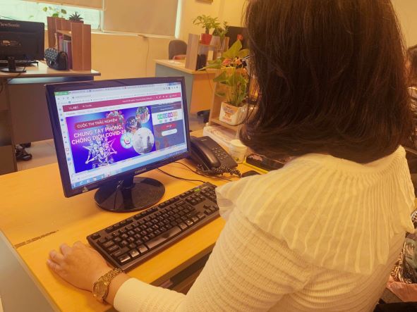 Mời tham gia Cuộc thi trắc nghiệm “Chung tay phòng, chống dịch COVID-19”