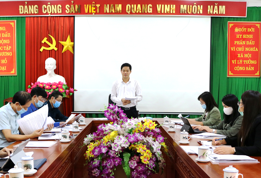 Hà Giang 14 15 Đảng bộ trực thuộc tổ chức thành công Hội thi Báo cáo viên giỏi cấp huyện