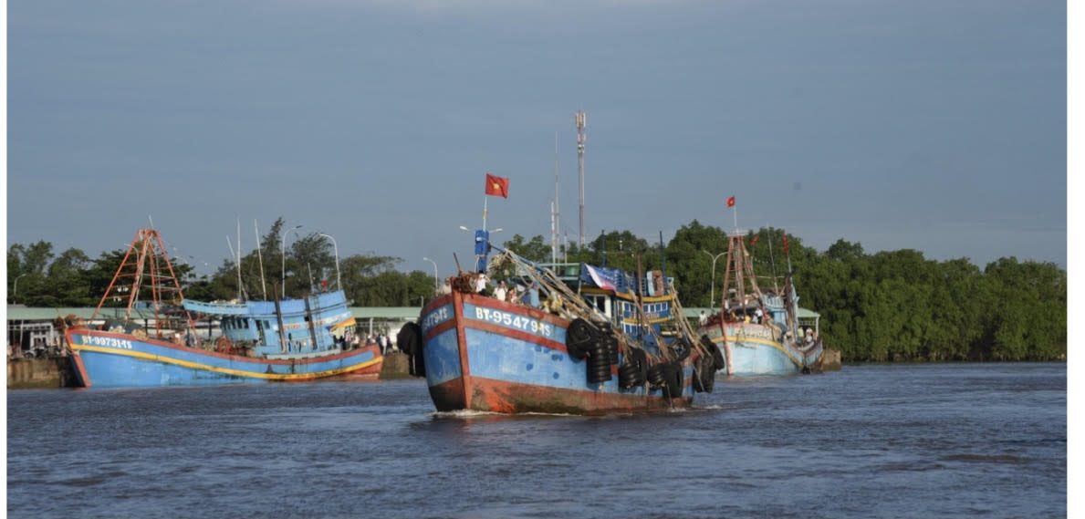 Bến Tre Quyết liệt xử lý tàu cá vi phạm, tháo gỡ “thẻ vàng” IUU