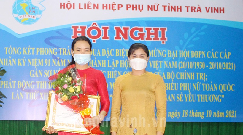 Trà Vinh Tuyên dương các tấm gương phụ nữ tiêu biểu trong học và làm theo Bác