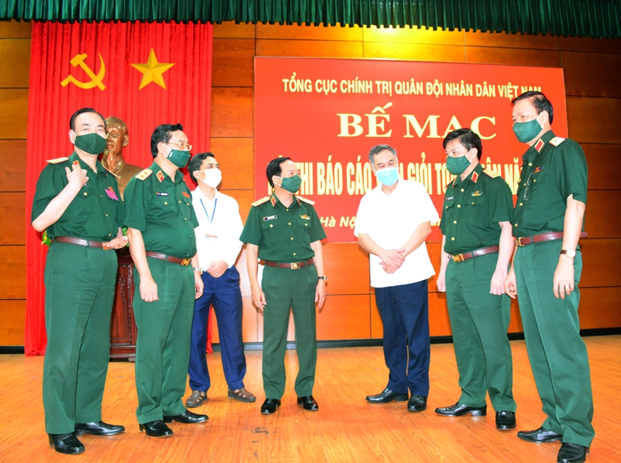 Nhiều dấu ấn mới tại Hội thi Báo cáo viên giỏi toàn quân năm 2021