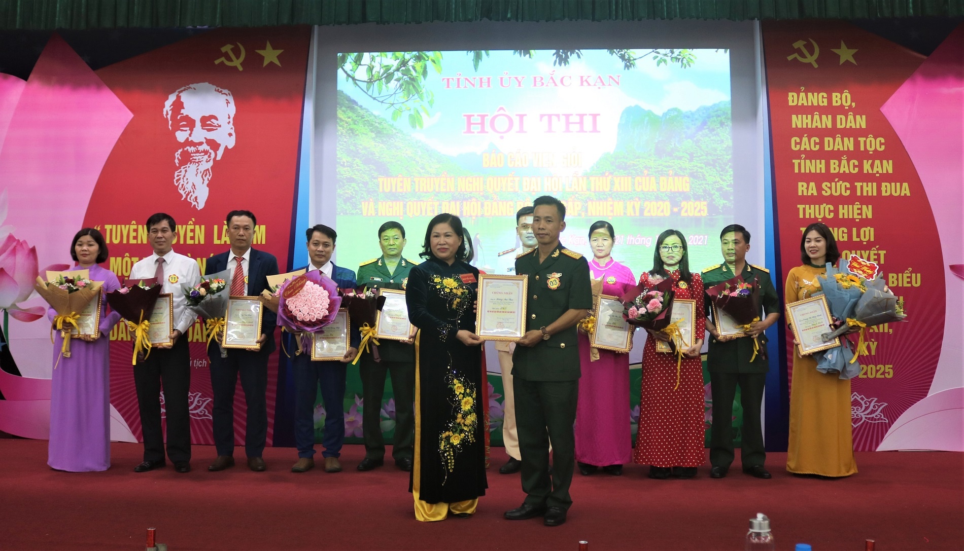 Hội thi báo cáo viên giỏi Bắc Kạn Nhiều cách tiếp cận mới với văn kiện Đại hội Đảng