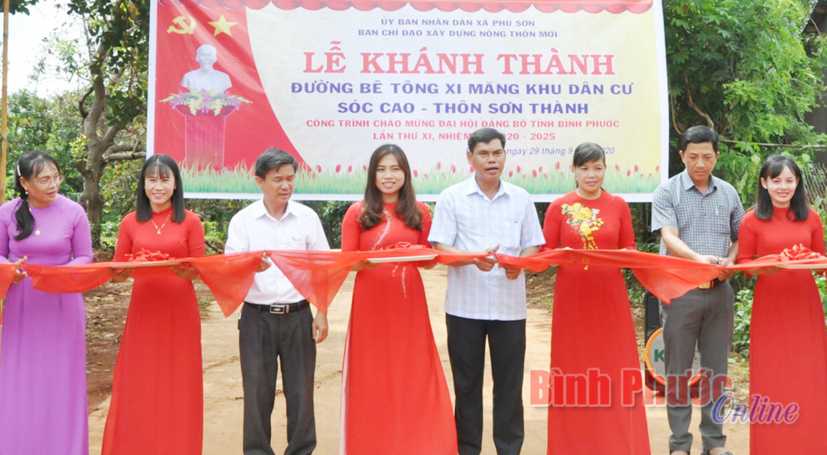 Học và làm theo Bác, góp phần xây dựng nông thôn mới ở Bù Đăng