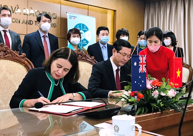 Australia công bố tiếp tục hỗ trợ Việt Nam phát triển nguồn nhân lực