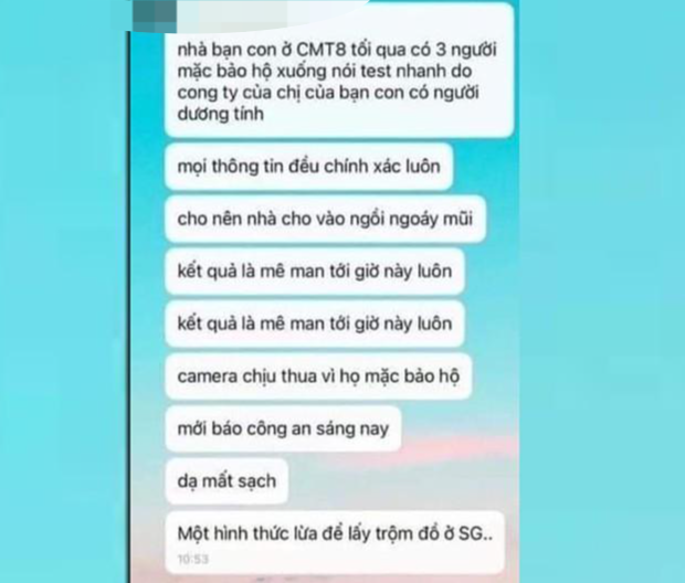 Làm rõ thông tin “nhân viên y tế chuốc thuốc mê cả nhà” ở TP Hồ Chí Minh