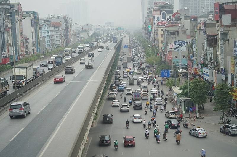 Hà Nội phấn đấu tỷ lệ đất dành cho giao thông trên 12