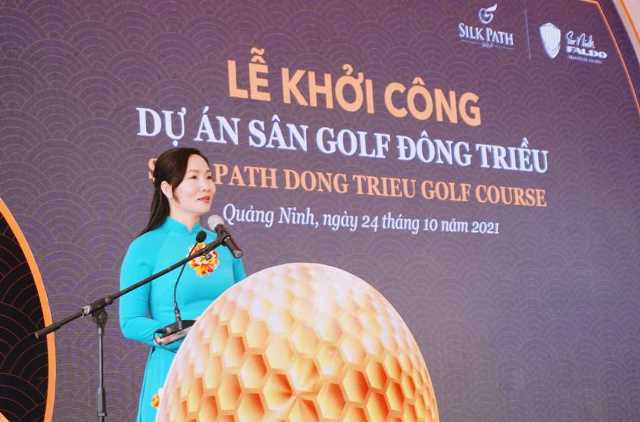 Khởi công dự án sân Golf Đông Triều
