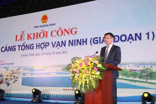 Khởi công Bến cảng tổng hợp Vạn Ninh