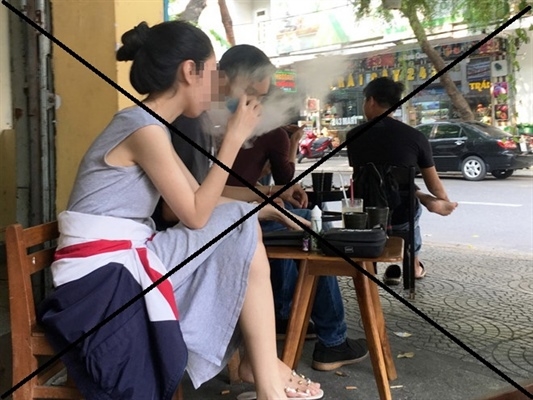 Hút thuốc lá điện tử giảm tác hại là không chính xác