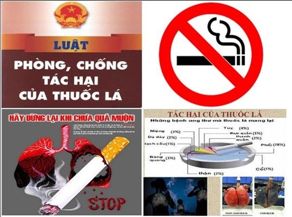 Huyên Cẩm Xuyên Đẩy mạnh tuyên truyền công tác phòng chống tác hại của thuốc lá