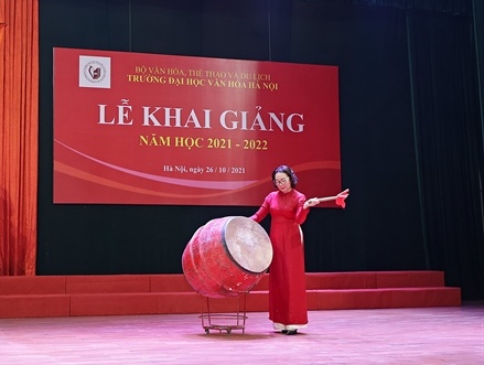 Trường Đại học Văn hóa Hà Nội khai giảng năm học mới