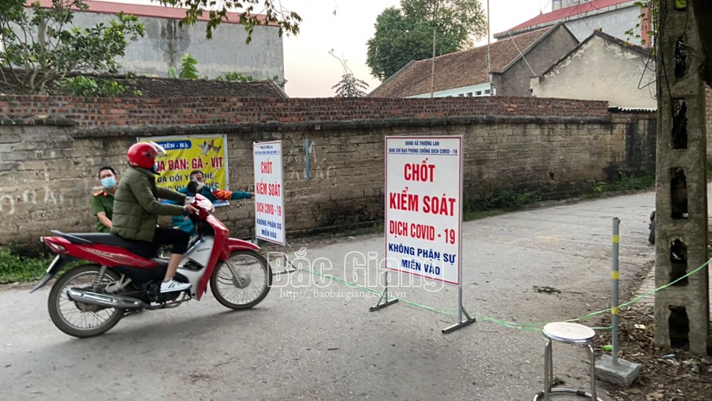 Chủ tịch UBND tỉnh Bắc Giang Tăng cường rà soát người đến và về địa phương