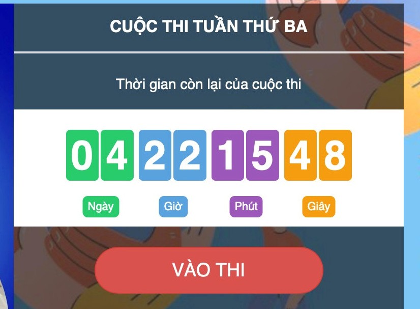 Gần 5,6 vạn lượt thi trắc nghiệm “Chung tay phòng, chống dịch COVID-19” tuần 3
