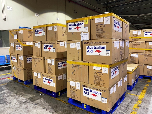 Australia tiếp tục bàn giao 800 000 liều vắc-xin ngừa COVID-19 cho Việt Nam