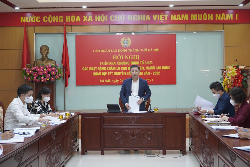 Chi khoảng 200 tỷ đồng hỗ trợ đoàn viên, người lao động Thủ đô dịp Tết
