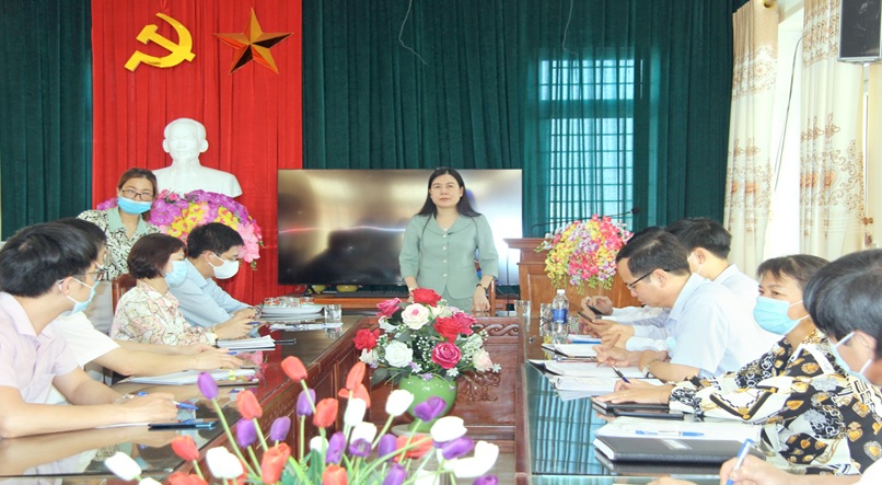 BCĐ phòng chống dịch, bệnh Covid-19 Thái Bình kiểm tra công tác phòng, chống dịch tại xã An Mỹ