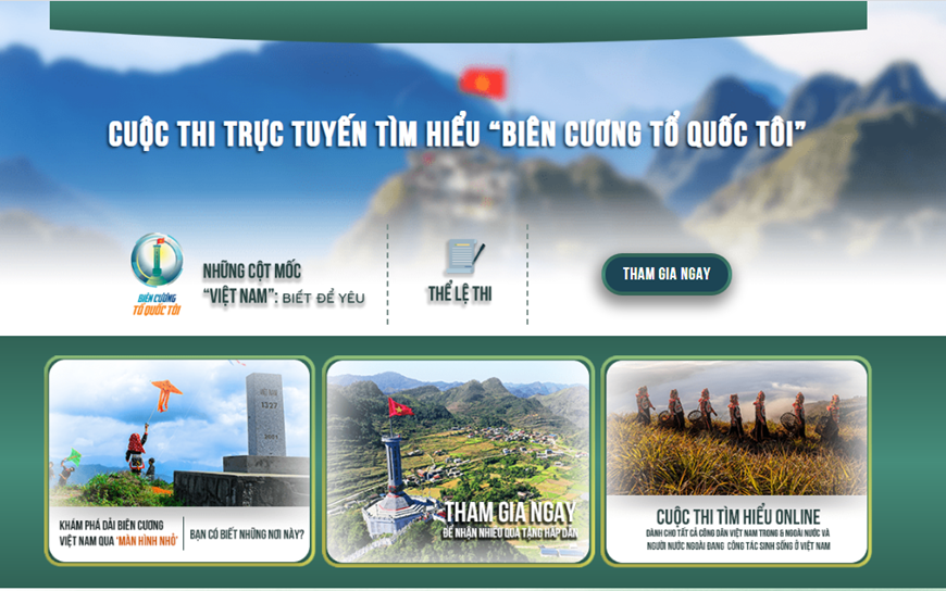 Kết quả tuần 4 Cuộc thi trực tuyến tìm hiểu “Biên cương Tổ quốc tôi”