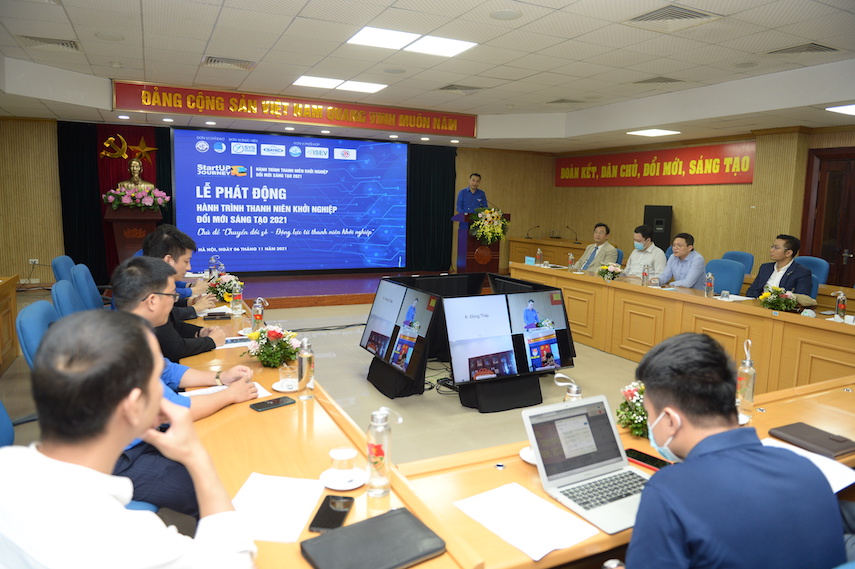 Phát động Hành trình Thanh niên khởi nghiệp đổi mới sáng tạo 2021