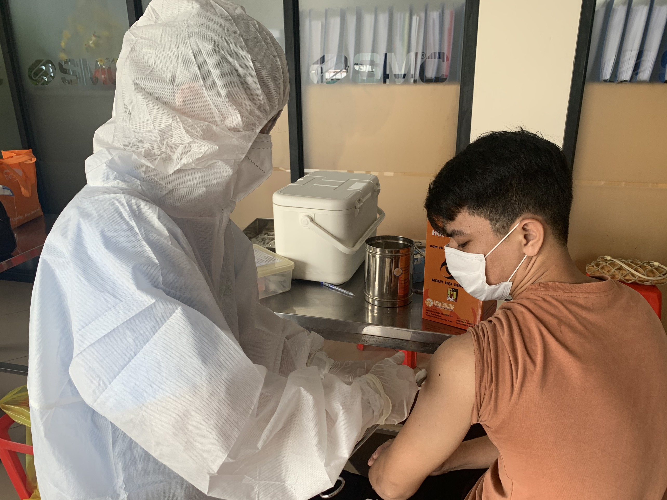 Bà Rịa- Vũng Tàu Nỗ lực bao phủ vắc xin cho công nhân, người lao động