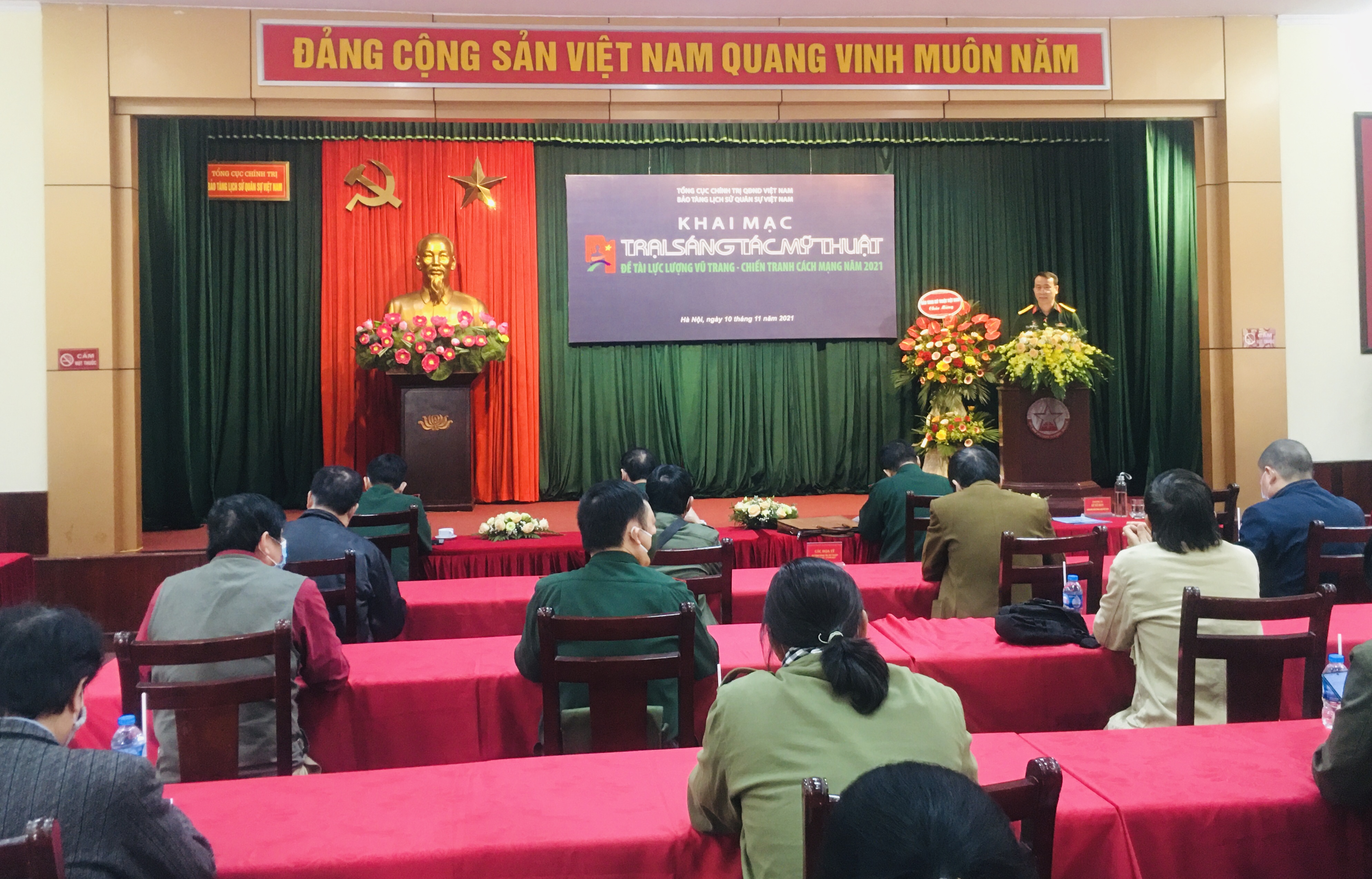 Khai mạc Trại sáng tác Mỹ thuật về Lực lượng vũ trang-Chiến tranh cách mạng