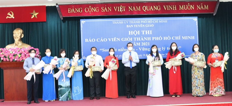 53 thí sinh tham dự Hội thi Báo cáo viên giỏi TP Hồ Chí Minh