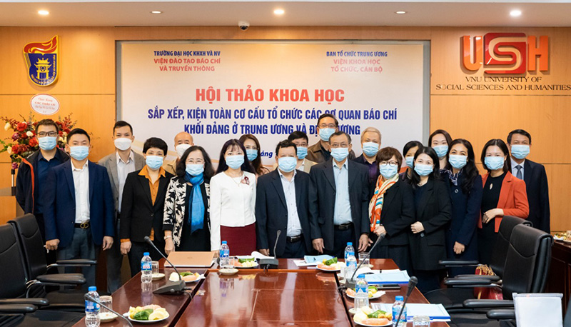 Sắp xếp, kiện toàn cơ cấu tổ chức các cơ quan báo chí khối Đảng ở trung ương và địa phương
