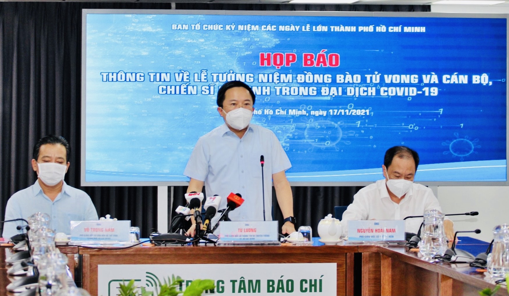 Truyền hình trực tiếp Lễ Tưởng niệm đồng bào tử vong và cán bộ, chiến sĩ hy sinh trong đại dịch COVID-19