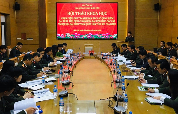 Phát huy sức mạnh tổng hợp của Báo chí và Công an cơ sở trong đấu tranh, phản bác các quan điểm sai trái, thù địch