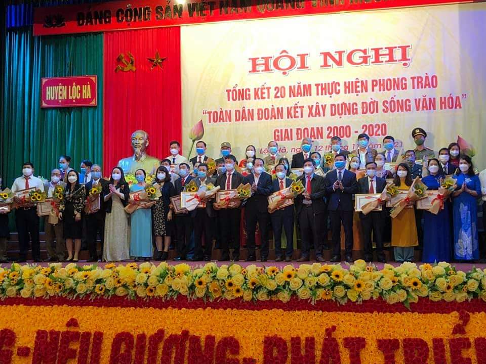 Lộc Hà khởi sắc sau 20 năm thực hiện Phong trào “Toàn dân đoàn kết xây dựng đời sống văn hóa”