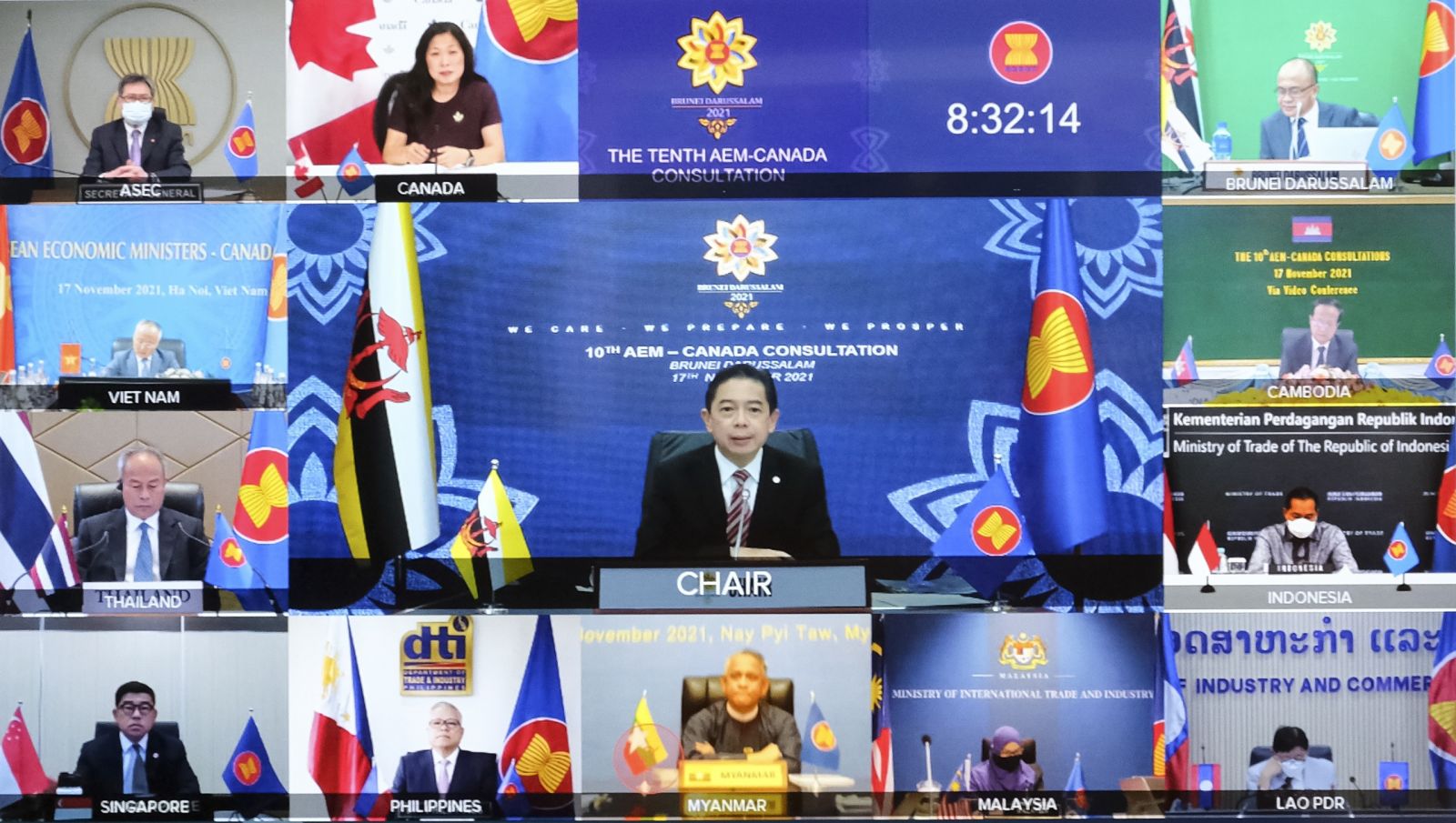 Hội nghị tham vấn Bộ trưởng kinh tế ASEAN – Ca-na-đa lần thứ 10