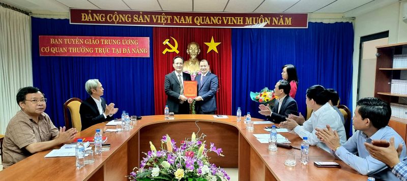Đồng chí Nguyễn Thế Hòa giữ chức Vụ trưởng, Trưởng Cơ quan Thường trực Ban Tuyên giáo Trung ương tại Đà Nẵng