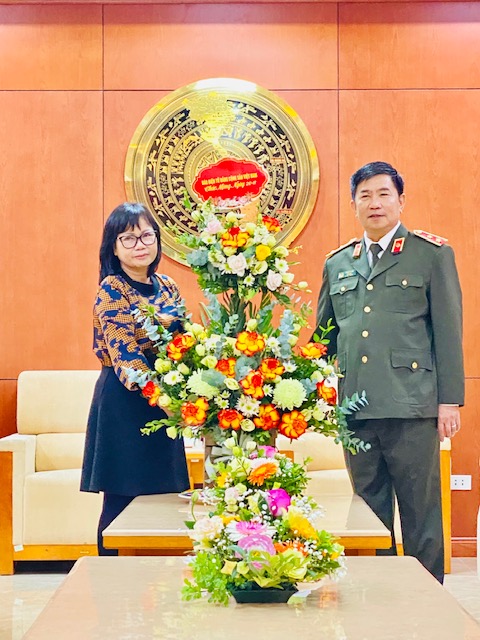 Báo Điện tử Đảng Cộng sản Việt Nam chúc mừng Học viện Chính trị Công an Nhân dân
