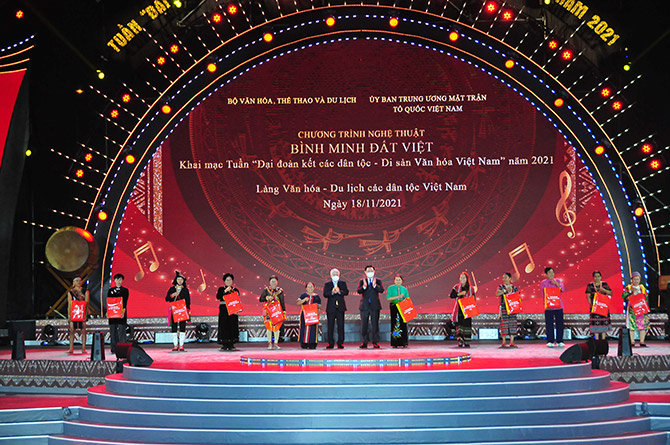 Khai mạc Tuần Đại đoàn kết các dân tộc - Di sản Văn hóa Việt Nam” năm 2021