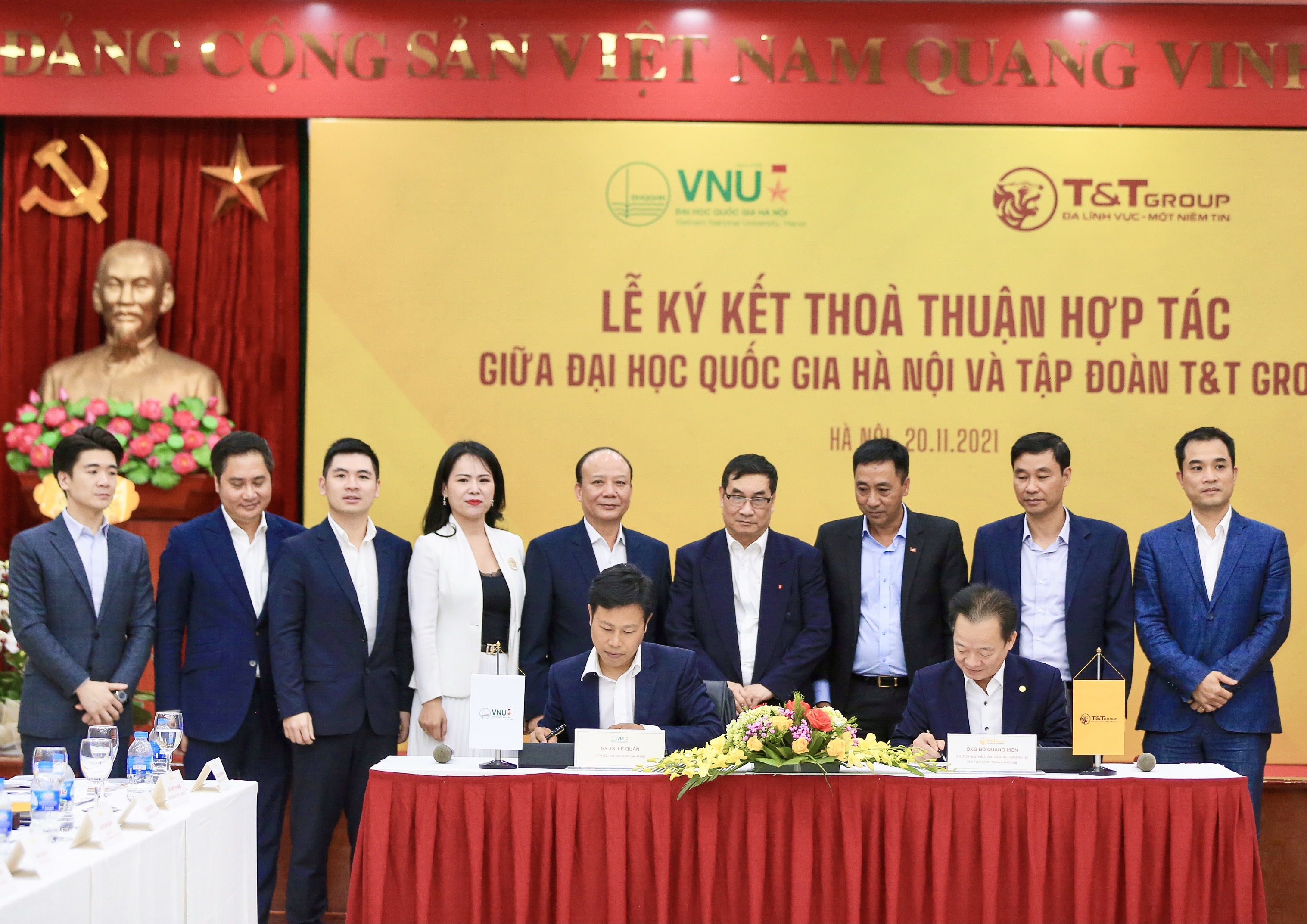 T T Group hợp tác chiến lược với Đại học Quốc gia Hà Nội