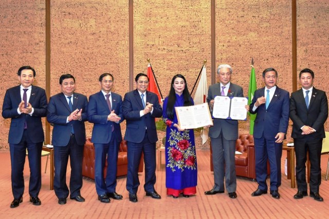 Ký kết hợp tác giữa Vĩnh Phúc Việt Nam và Tochigi Nhật Bản
