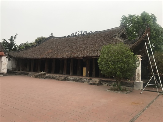 Tu bổ, tôn tạo di tích đình Thượng Mạo và đình Động Lãm, TP Hà Nội