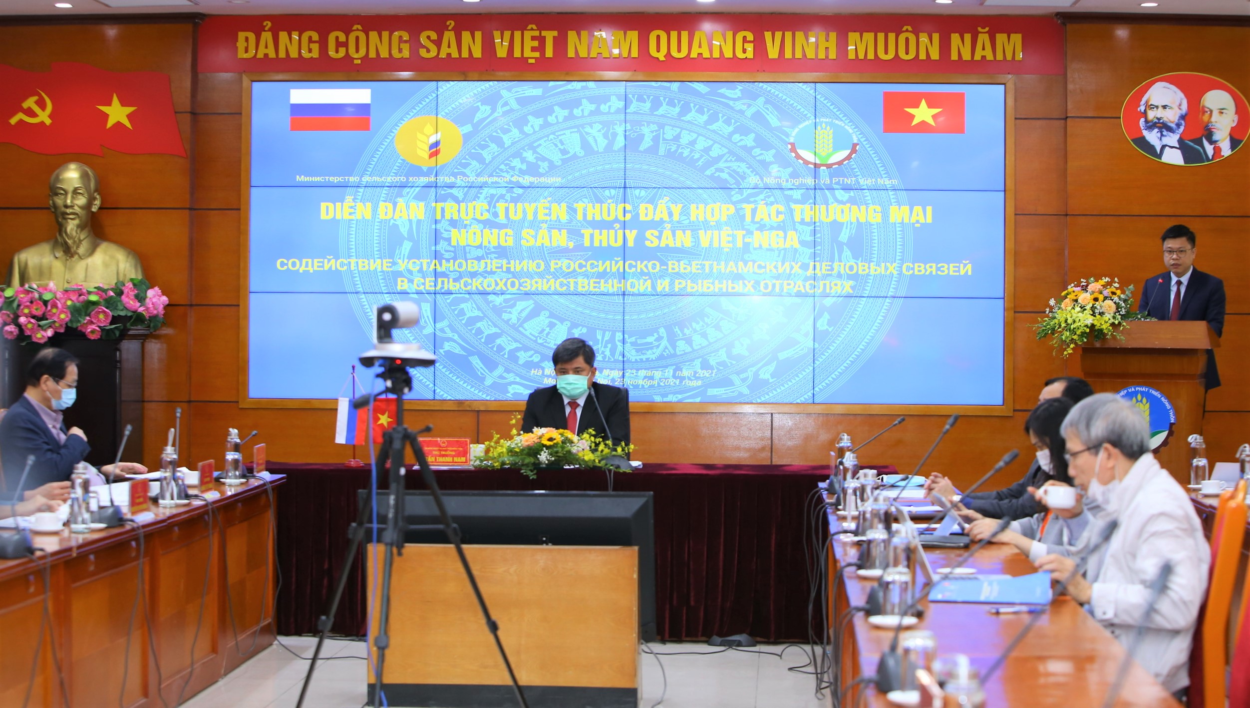 Đẩy mạnh hợp tác thương mại nông sản, thủy sản Việt Nam - Liên bang Nga