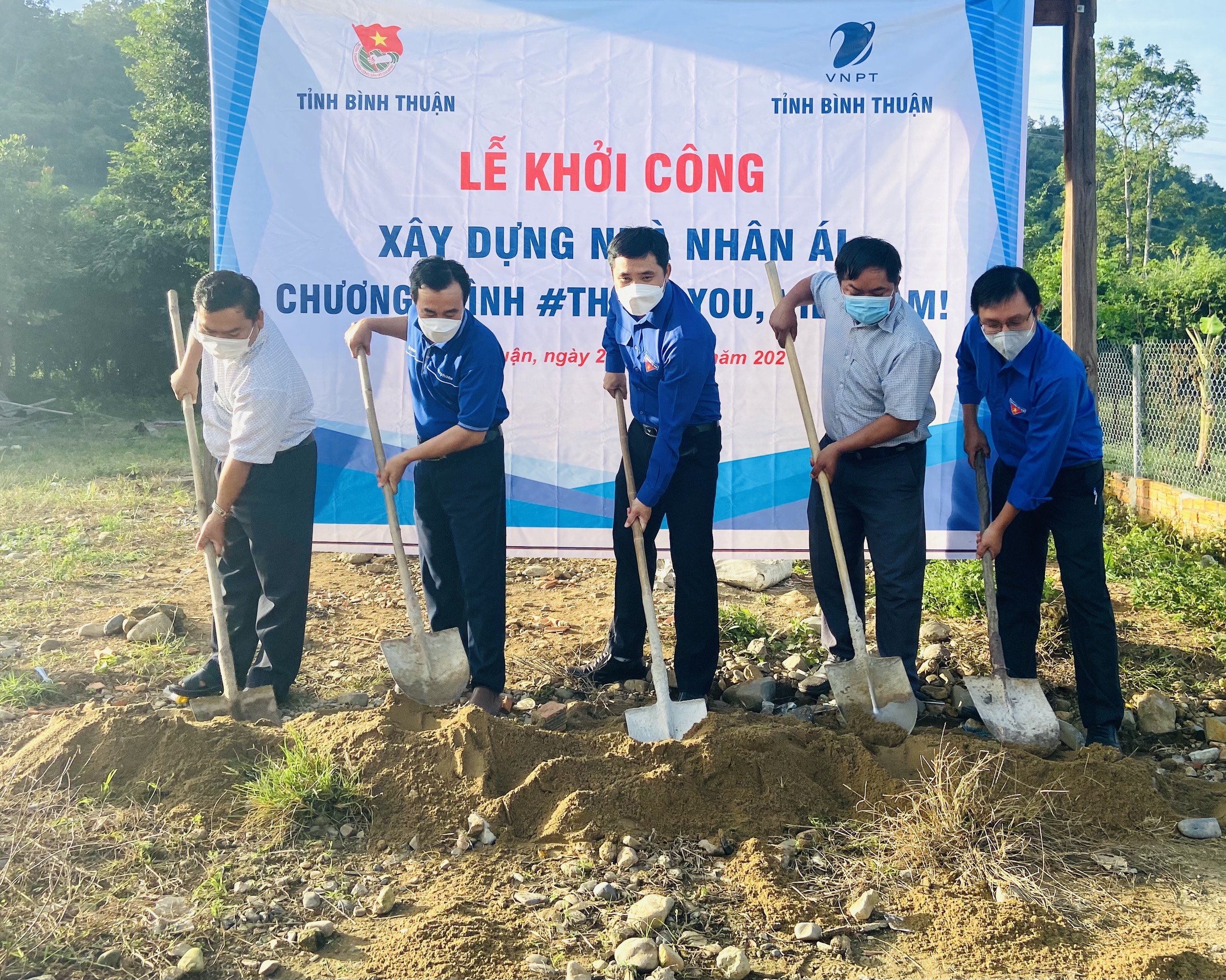 Bình Thuận Khởi công xây dựng 2 nhà nhân ái cho gia đình chính sách