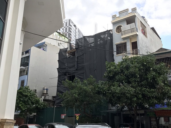 Vì sao quận Thanh Xuân chậm xử lý vi phạm của chủ đầu tư công trình 15 Lê Văn Lương