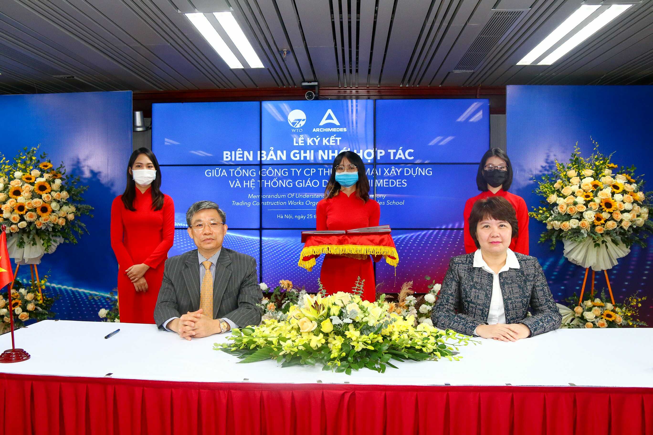 Chủ đầu tư ký kết hợp tác với Hệ thống Archimedes School xây dựng trường liên cấp trong Hinode Royal Park