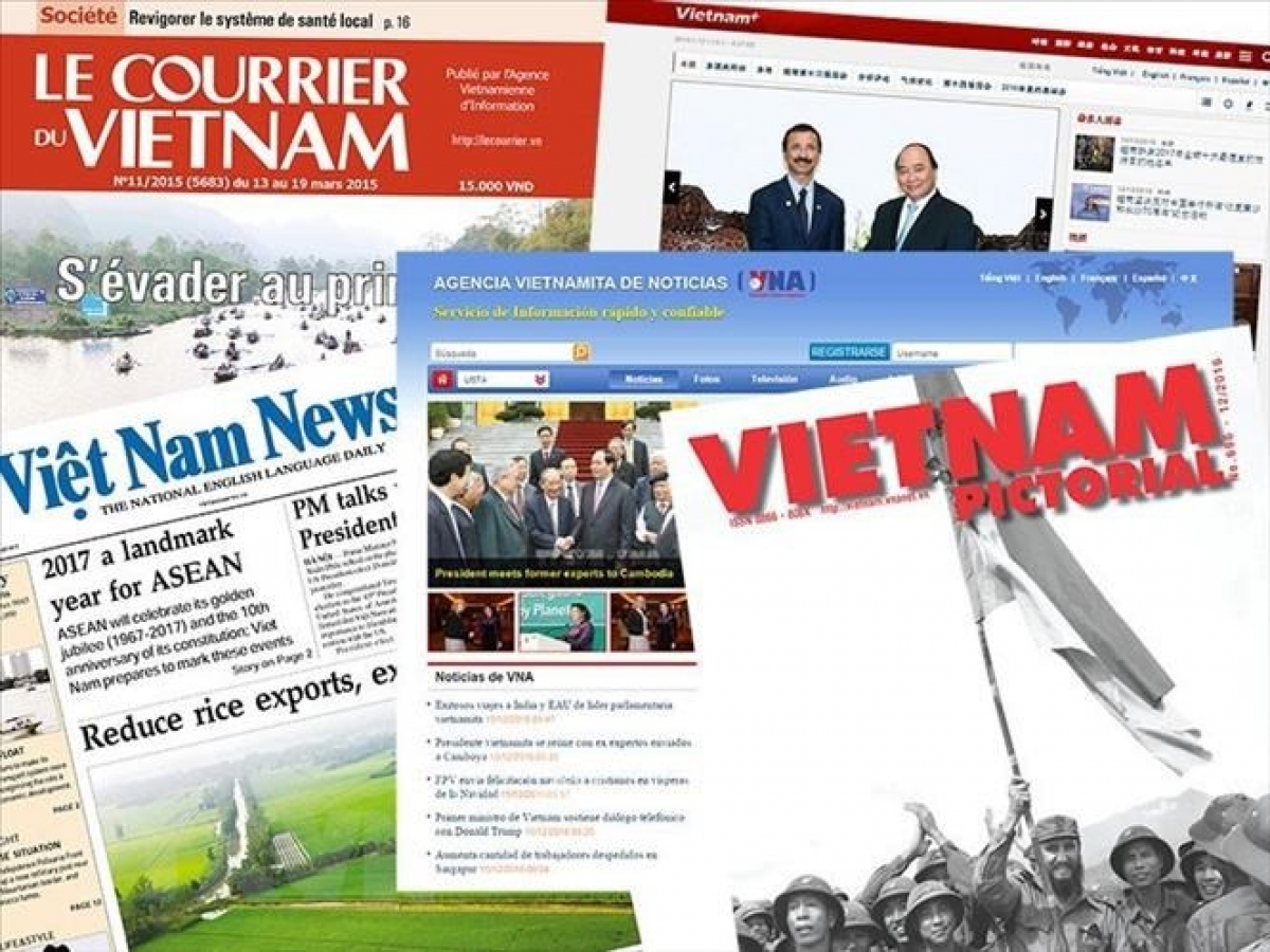 Phát triển một số báo in và báo điện tử đối ngoại quốc gia