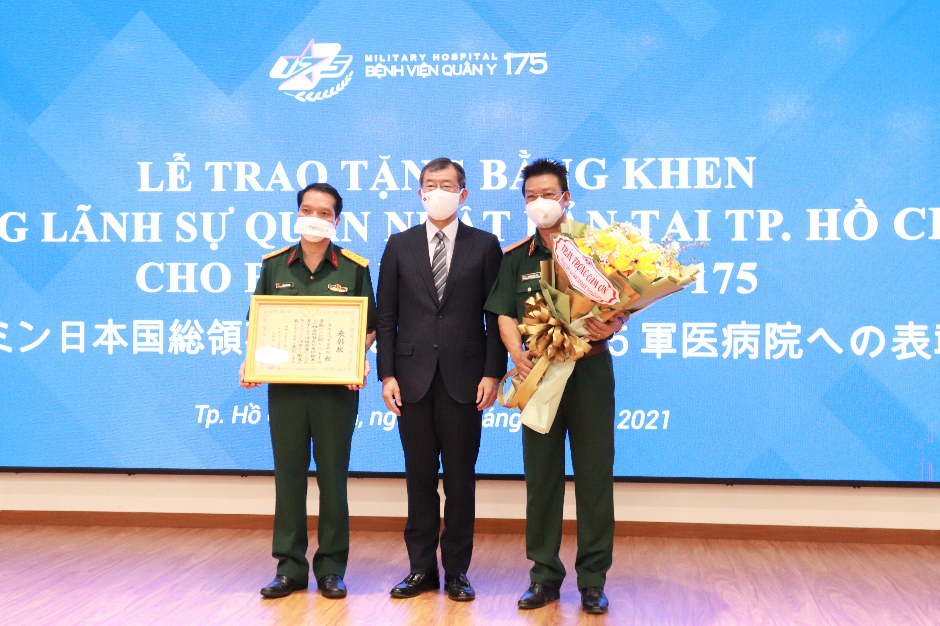 Bệnh viện Quân y 175 nhận Bằng khen về thúc đẩy hợp tác hữu nghị Việt - Nhật